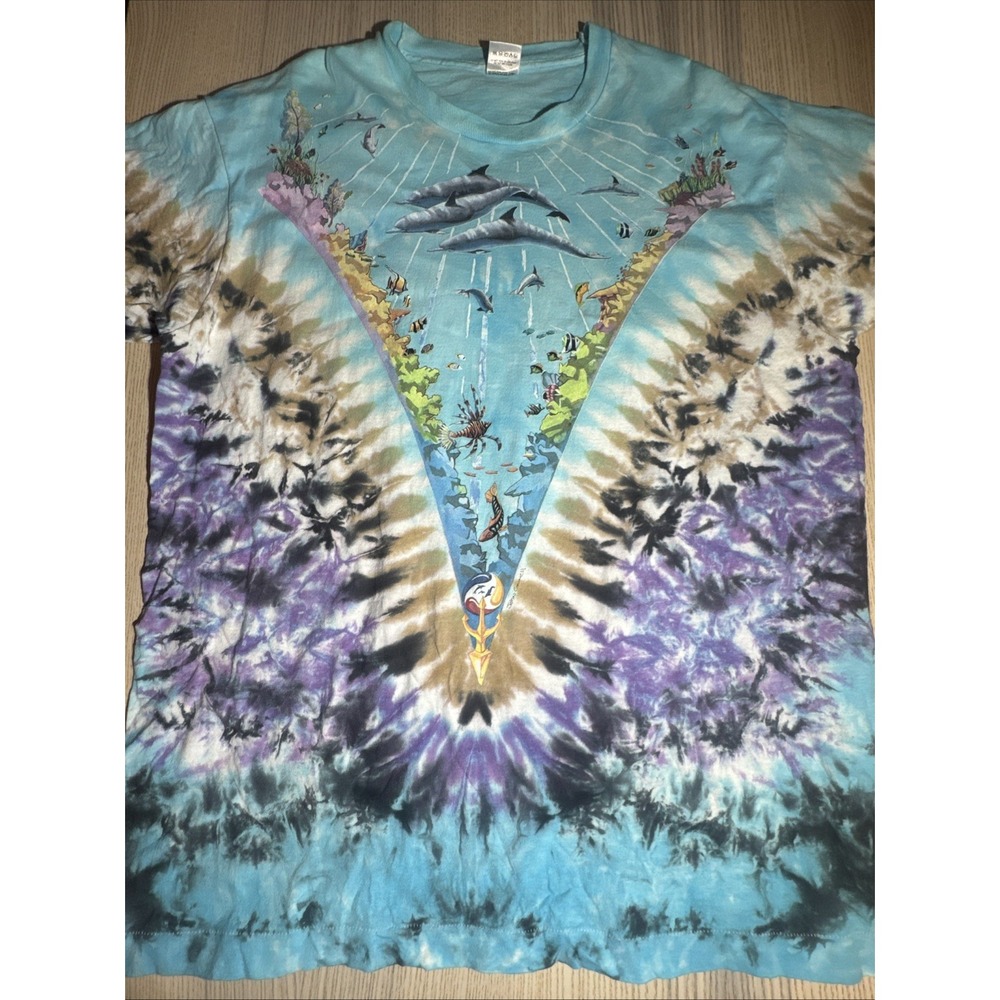 Vintage 1990 Liquid Blue Atlantis Kingdom T Shirt John Connell FOTL Tag AOP XXL - Picture 5 of 16